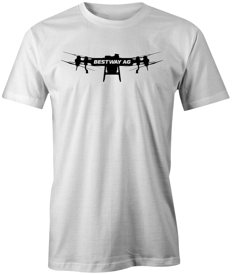 Bestway Ag Drone Logo Tee | White