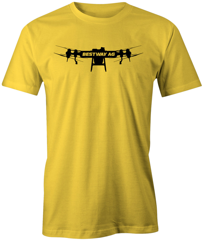 Bestway Ag Drone Logo Tee | Gold