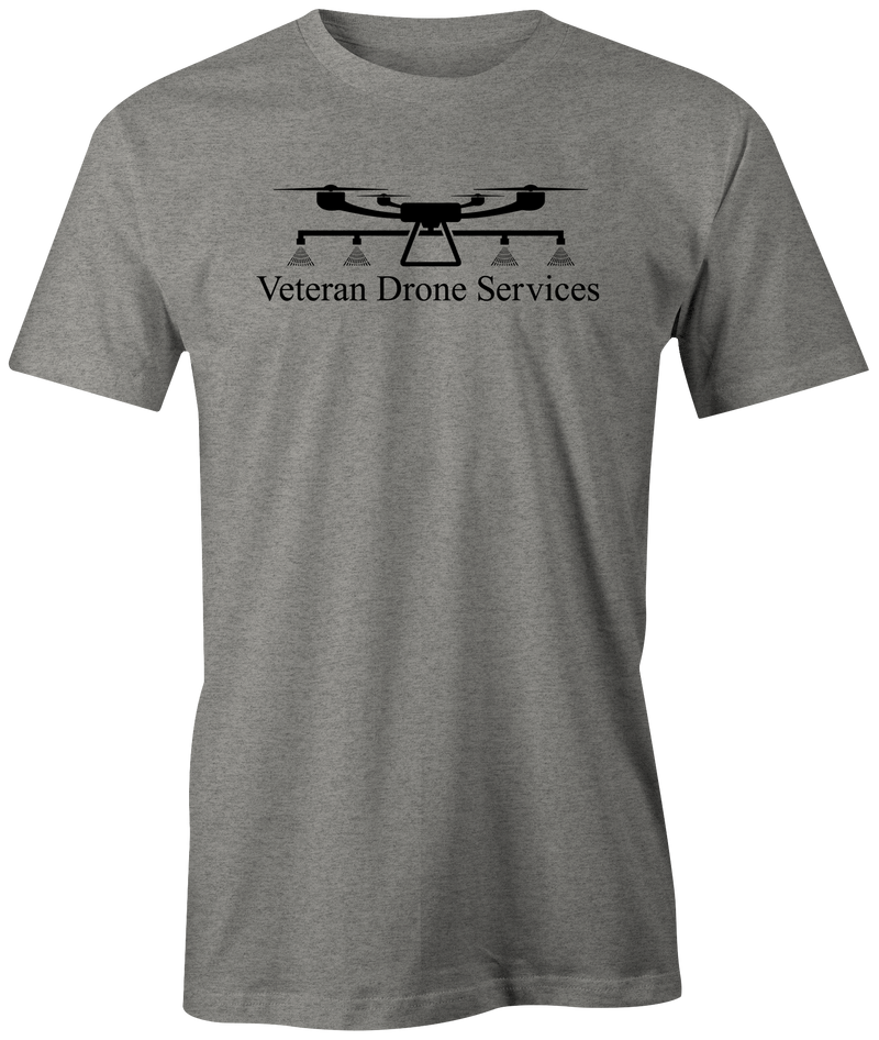 Veteran Drone Services Tee | Stone Gray